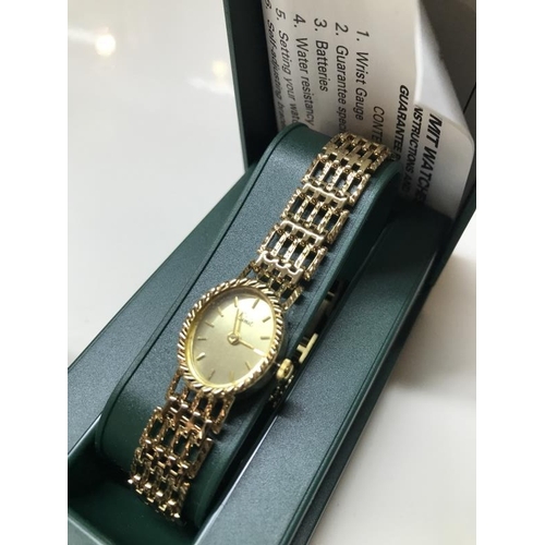 1460G - A cased Ladies limit watch and a quantity of costume jewellery