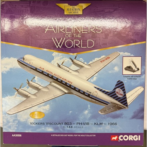 433 - 5 Boxed Corgi airliners of the world. AA3056 (x3), AA30505, AA30403