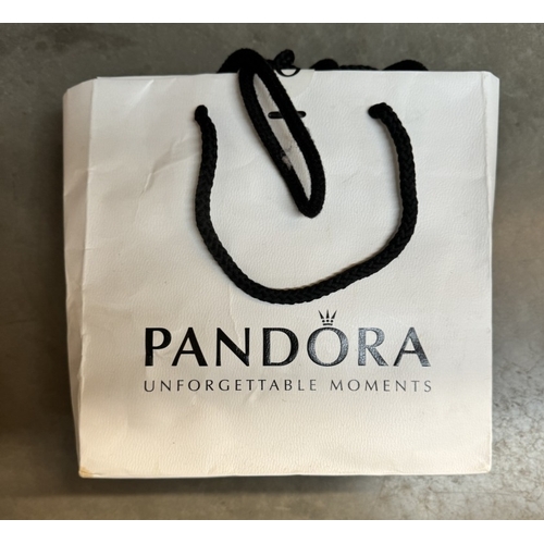 408 - A collection of Pandora bags & Boxes