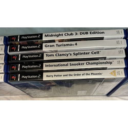 415 - A good selection of Playstation 2 games