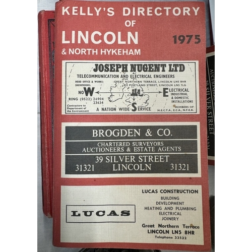 422 - A quantity of Lincoln related books including Kellys 1952, 1969 & 1972