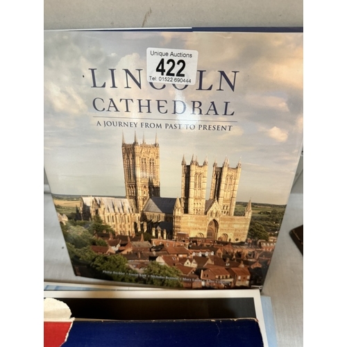 422 - A quantity of Lincoln related books including Kellys 1952, 1969 & 1972