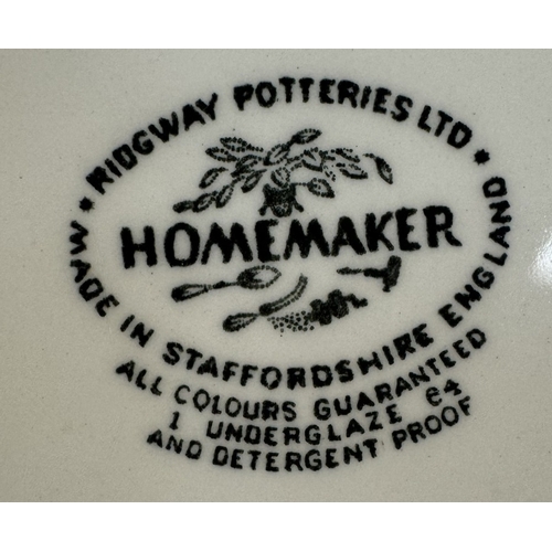 464 - Two Ridgway Homemaker plates.