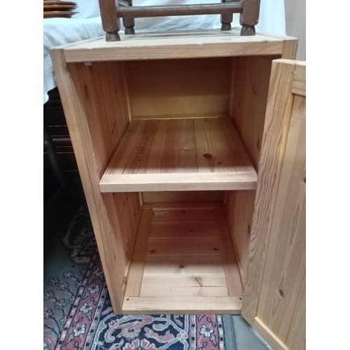 753 - A pine cupboard