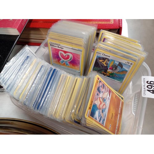 496 - Over 400 Pokemon cards