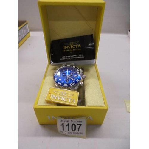 1107 - An Invicta Reserve wrist watch.