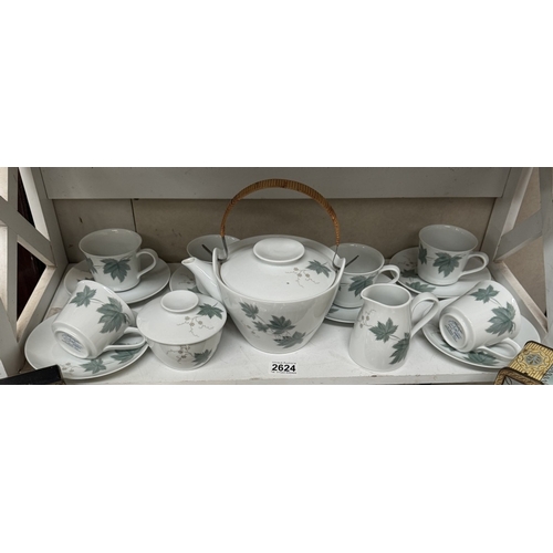 2624 - A Wild Ivy Noritake 15 piece teaset