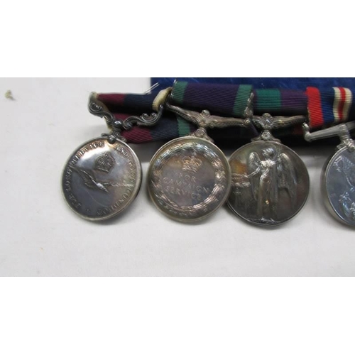 1129 - Two WW2 medals, Malaya, South Arabia, long service and national service medals.