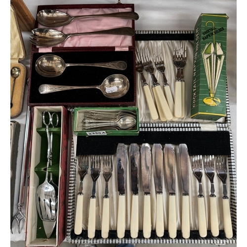 2750A - A quantity of boxed cutlery etc.