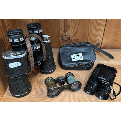 2775 - 3 lots of binoculars