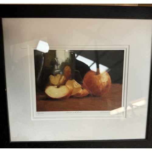 2783 - A pair of signed limited edition still life of fruit by Vivienne St Clair