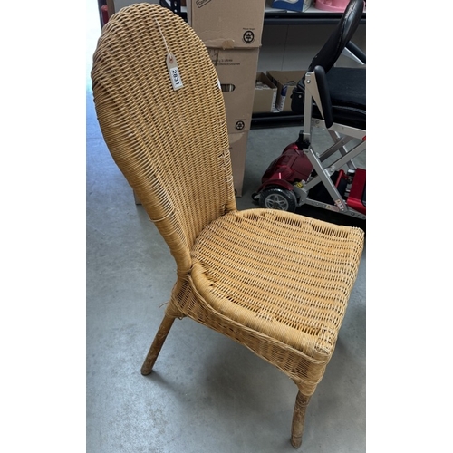 2831 - A wicker chair