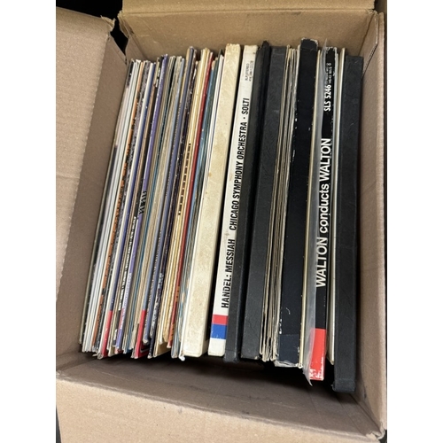 2843 - 3 boxes of classical LP's