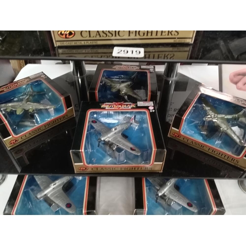 2919 - 10 Boxed Motormax aircraft models