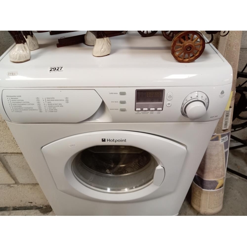 2927 - A Hotpoint HVF344 washing machine