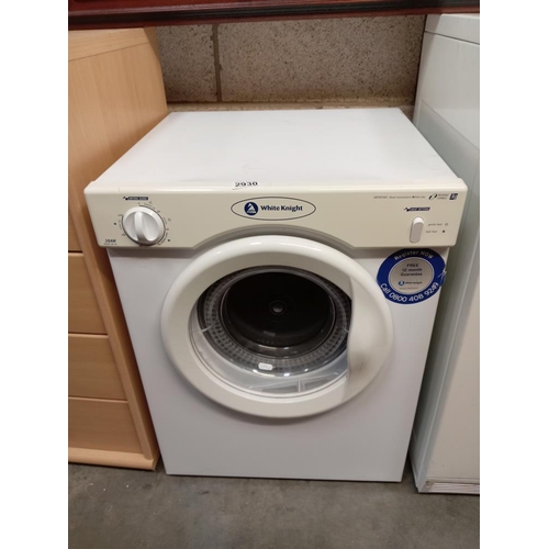 2930 - A White Knight tumble dryer