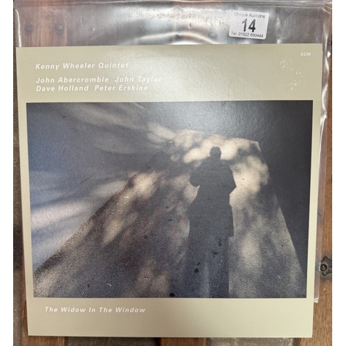 14 - Kenny Wheeler Quinted The Widow La The Window Cat No ECM1417 Jazz Vinyl Nr Mint Cover Ex