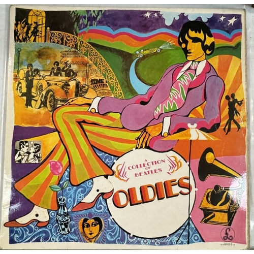 32 - The Beatles A Collection of Beatles Oldies Parlophone PCS 7016 Black / Silver label Vinyl Excellent ... 