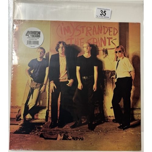 35 - The Saints (Im) Stranded 4 Men with beards label, 4M502 2003 Still sealed. Punk. Vinyl Mint, Cover M... 