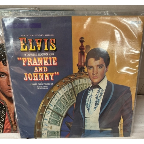 36 - A quantity of Elvis film soundtracks