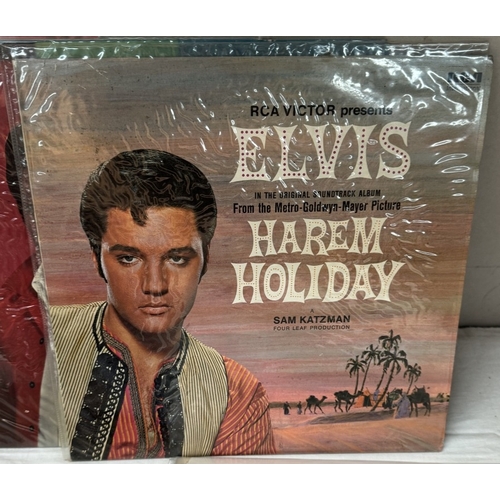 36 - A quantity of Elvis film soundtracks