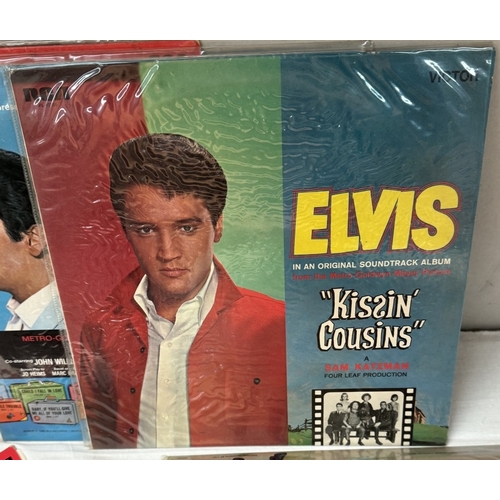 36 - A quantity of Elvis film soundtracks