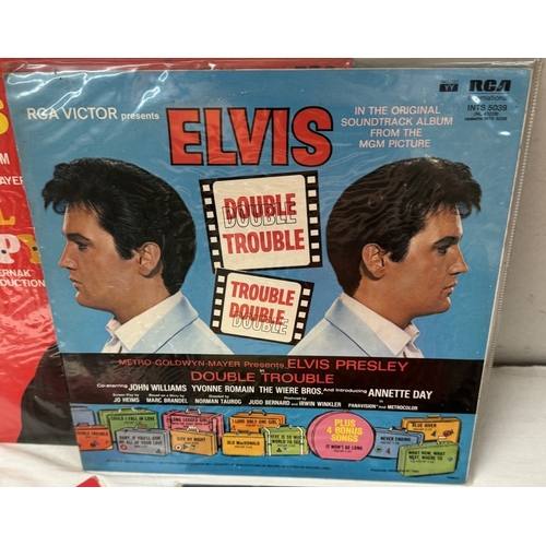 36 - A quantity of Elvis film soundtracks