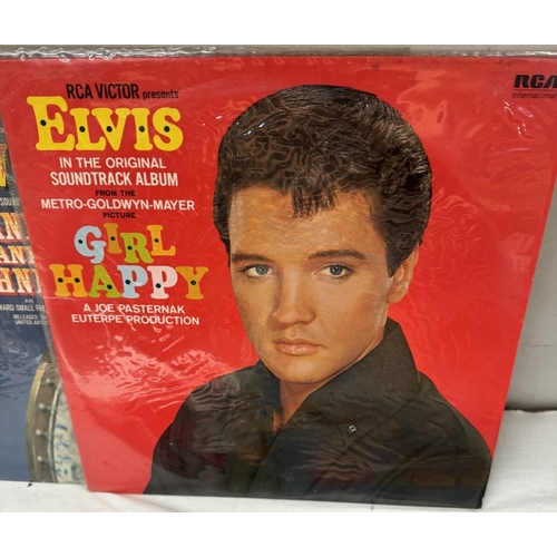 36 - A quantity of Elvis film soundtracks