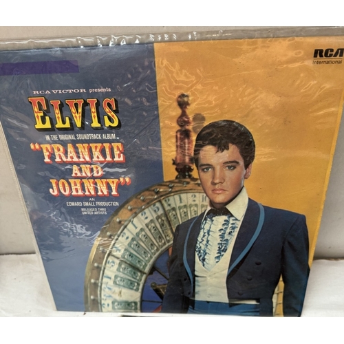 36 - A quantity of Elvis film soundtracks