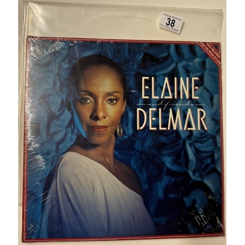 38 - Elaine Delmar Elaine Delmar & Friends 2 x LP, Jazz Sealed. Polydor 1980 2681 010 Vinyl Mint Cover Nr... 