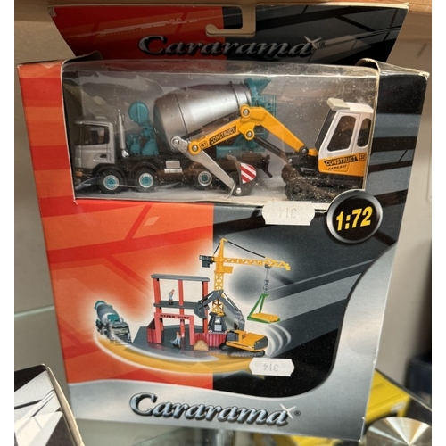 53 - A good selection of mixed boxed diecast including Cararama, Ford Capri etc