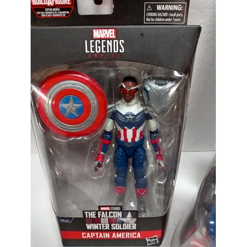 65 - A quantity of new boxed Marvel Avengers Captain America figures etc.