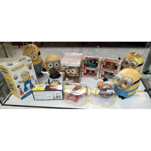 73 - A quantity of Minions new in boxes, packages etc.