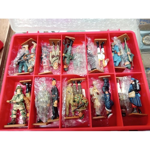 76 - A set of Del Prado military figures, 1-100+ magazines