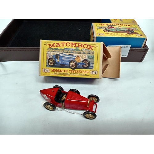 81 - 6 boxed early Matchbox models of Yesteryear