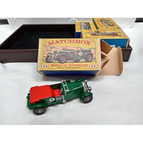 81 - 6 boxed early Matchbox models of Yesteryear