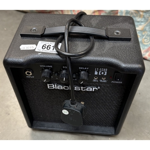 661 - A Black star amplifier