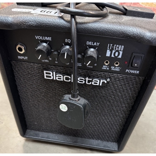 661 - A Black star amplifier