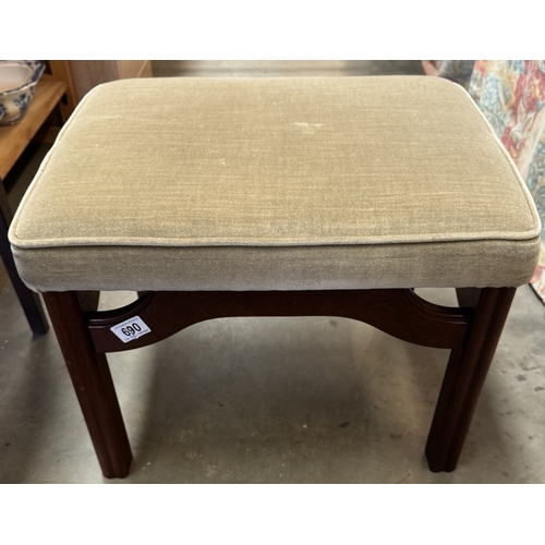 690 - A vintage stool