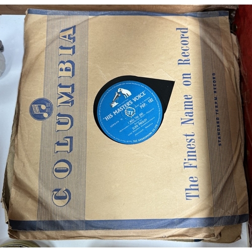 755 - A quantity of rock 'N' roll 78's including Elvis/Ricky Nelson, Stan Freberg & Gene Vincent