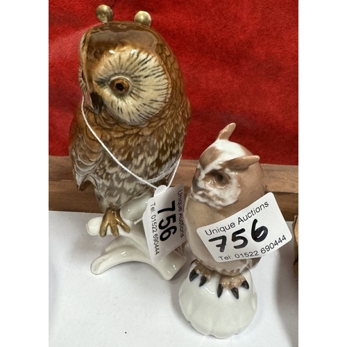 756 - A Russian owl & 1 other