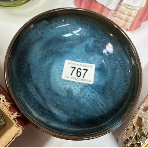 767 - A Youghal pottery bowl, Republic of Ireland