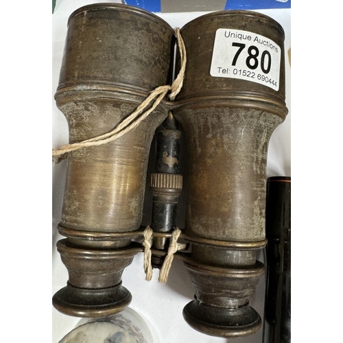 780 - A pair of vintage binoculars