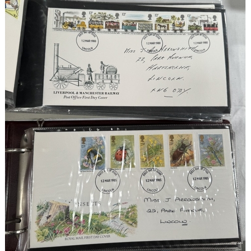 826 - 2 Albums of first day covers