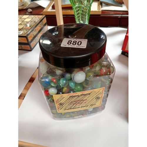 880 - A jar of marbles