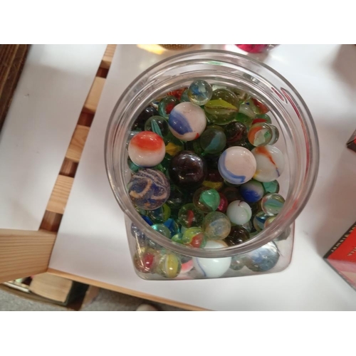 880 - A jar of marbles