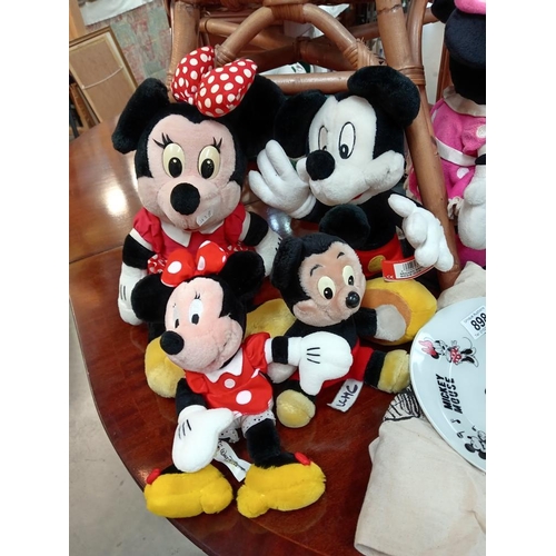 898 - A varied selection of Mickey & Minnie Mouse memorabilia