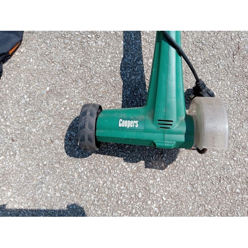 954 - A Coopers block paving electric cleaning brush