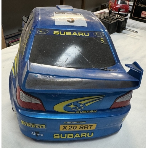 112 - A radio control Subaru Impreza rally car