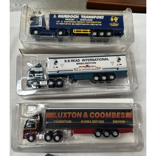 82 - 3 Corgi collectors club models CC18303, CC18009, CC18008 & 4 Corgi Golden Oldies Bedford & Thames tr... 